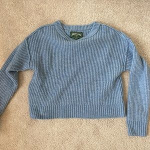 American Eagle light blue long sleeve sweater